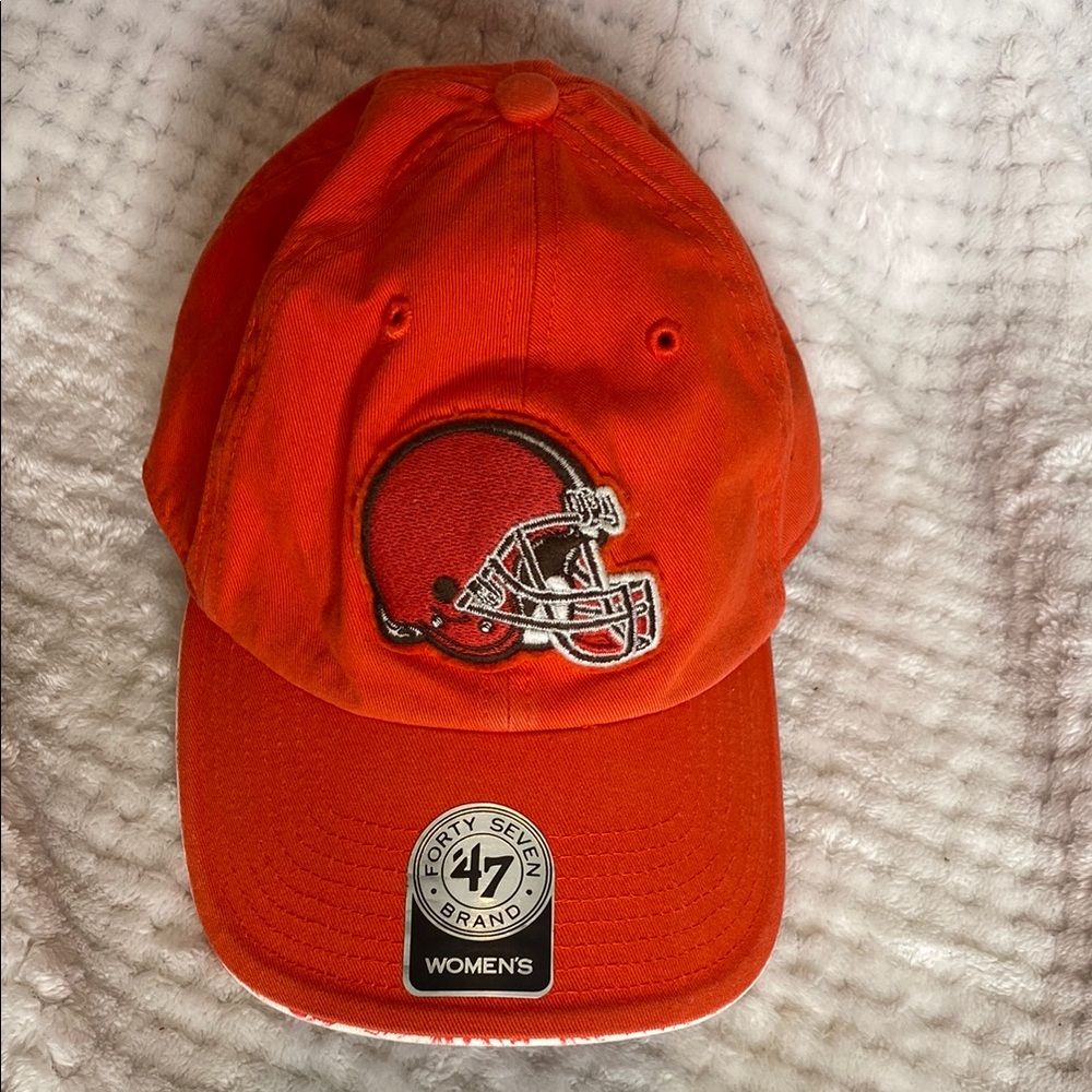 47 Brand Women's Hat with Cleveland Browns Logo